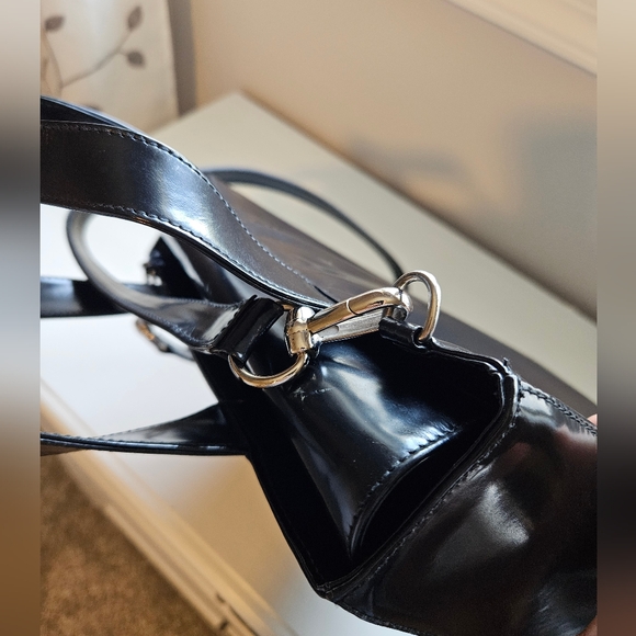 Gucci Vintage Patent Leather 2 way bag 24Hr  FLASH SALE $ FIRM - Picture 8 of 13